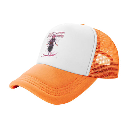 Dragon Ball Black Goku Trucker Cap Men Women  Hat Sun Hat Sports Cap Adjustable Polyester Mesh Baseball Cap Summer