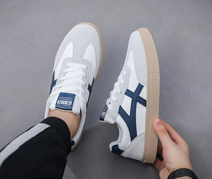 Herren-Freizeitschuhe – Leichte Freizeit- und Outdoor-Wanderschuhe – Sneaker – Rutschfeste flache Herrenschuhe