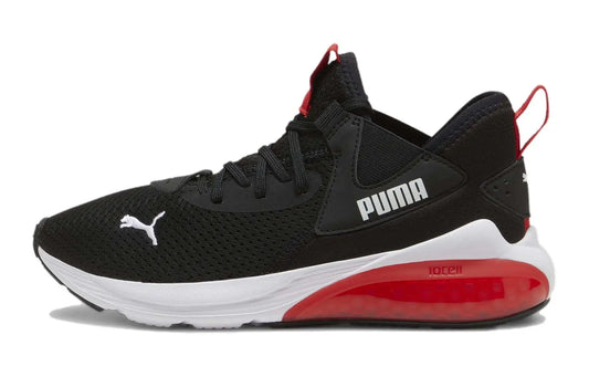 Chaussures de sport pour enfants Puma Cell Vive, modèle bas, chaussures d'entraînement, noir et rouge, 194785-26.