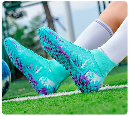 Vyriški profesionalūs futbolo bateliai, neslystantys futbolo bateliai, unisex, kvėpuojantys, futsalo sportiniai, nauji bateliai su spygliais, tiesioginis pristatymas, ultralengvi