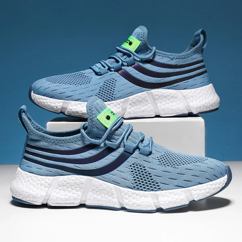 Herren-Freizeitsportschuhe, atmungsaktive, leichte Sneaker, rutschfeste flache Schuhe, Outdoor-Laufschuhe, Wanderschuhe, Tennis- und Sport-Joggingschuhe