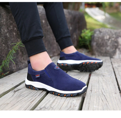 Sapatos desportivos casuais para homem, para caminhadas ao ar livre, acampamento, corrida leve e jogging, mocassins antiderrapantes, sapatos de caminhada, tamanhos grandes 38-50