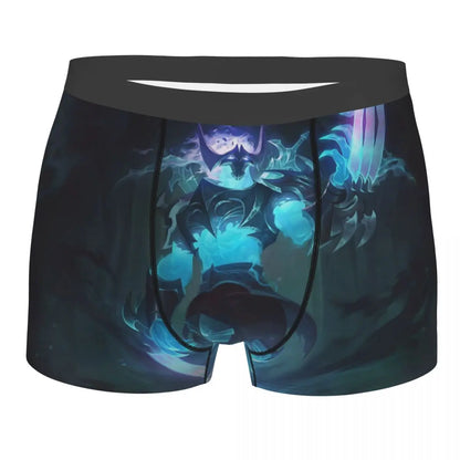 Ornn League of Legends LOL Jogos MOBA Cuecas Cuecas respiráveis Roupa interior masculina Calções sensuais Boxers