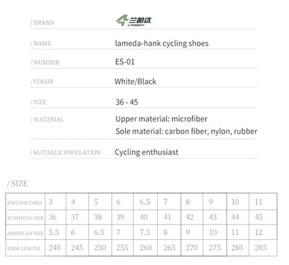 „LAMEDA Pro“ dviračių sporto batai su užraktu, skirti vyrams ir moterims, su kieta pėda, specialūs dviračių sporto batai, skirti MTB dviračiams, komandos batai su užraktu