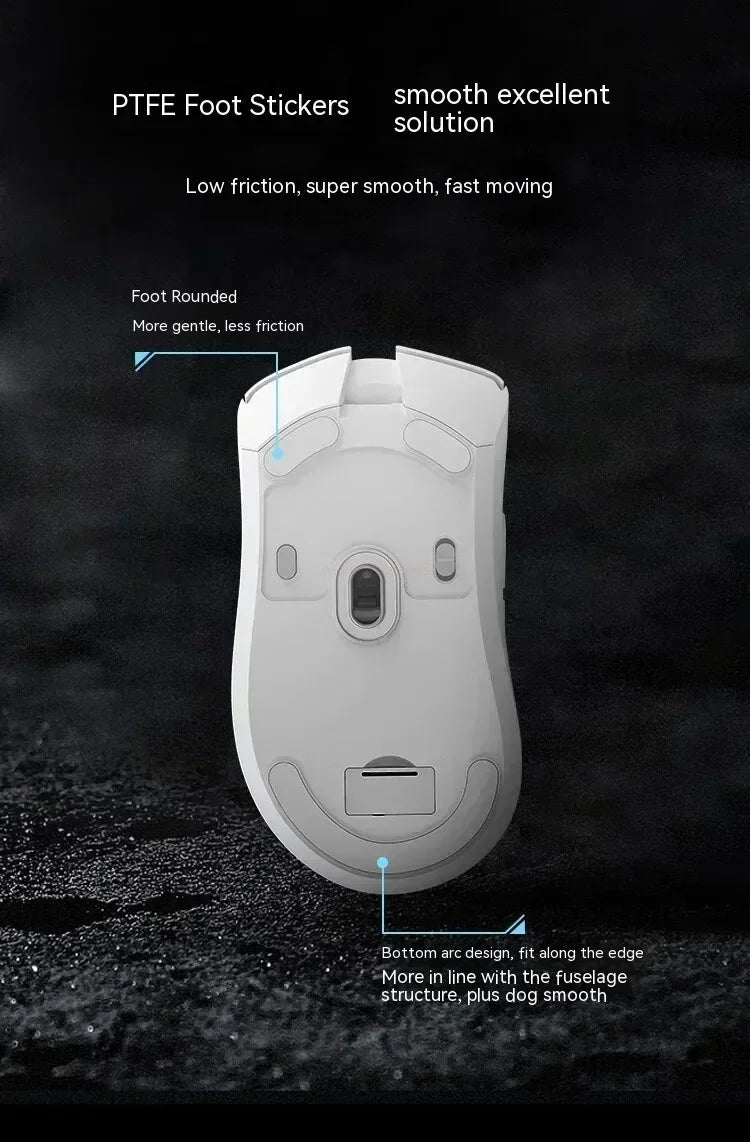 Metaphyuni Metapanda P1 Wireless Mouse P1 Pro Max Paw3395 Low Latency Lightweight E-Sports Gaming Mouse Ergonomics PC Gamer Gift