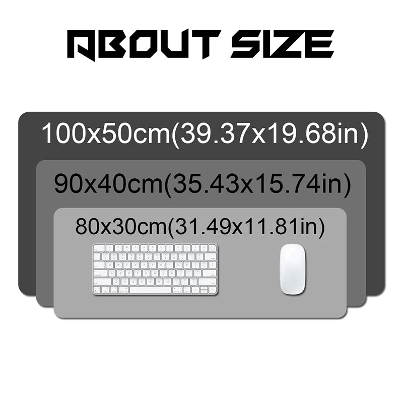 Xxl Mouse Pad God of War Gaming Accessories Keyboard Computer Carpet Game Desk Mat 90x40cm Large Pc Gamer Cabinet Table Mousepad
