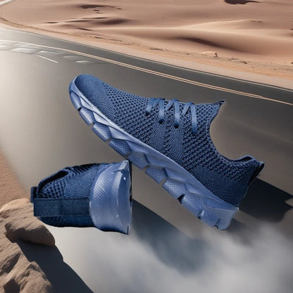 Zapatillas deportivas para hombre de malla ligeras; zapatos planos informales para mujer; zapatillas deportivas de running para hombre; zapatillas de tenis blandas y transpirables; zapatillas deportivas para hombre.