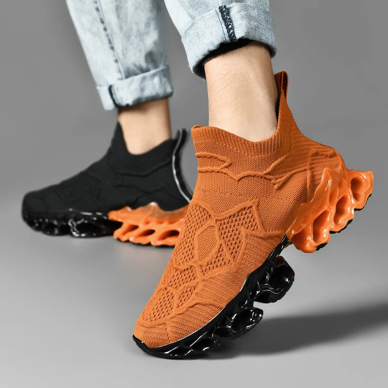 Herrenschuhe Sneaker Herren-Freizeitschuhe Tennisschuhe Luxusschuhe Turnschuhe Rennschuhe Atmungsaktive Schuhe Modische Slipper Laufschuhe für Herren