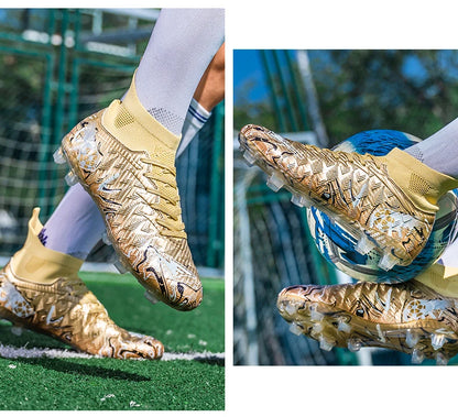 Vyriški profesionalūs futbolo bateliai, neslystantys futbolo bateliai, unisex, kvėpuojantys, futsalo sportiniai, nauji bateliai su spygliais, tiesioginis pristatymas, ultralengvi