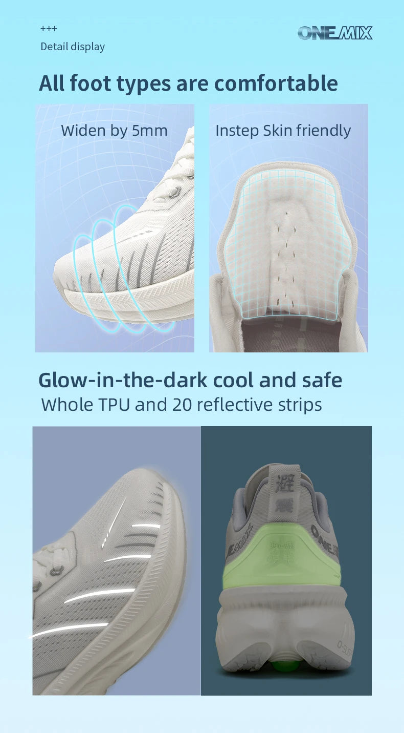 ONEMIX Sneakers da donna, scarpe da corsa traspiranti nere per donna, di marca, spedizione gratuita, scarpe sportive rosa alla moda con ammortizzazione