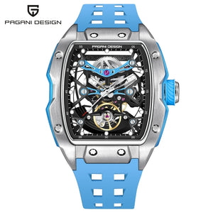 PAGANI DESIGN 2026 42MM New Alien Hollow Back Transparent Movement Luxury Men Watch Sapphire Glass Automatic Men Watches For Men