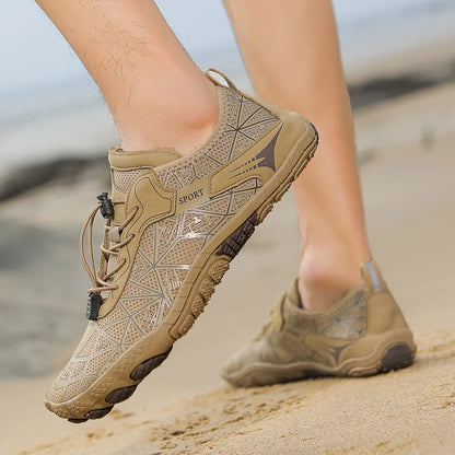 Herren-Watschuhe, Barfuß-Schuhe, schnell trocknende Strandschuhe, Outdoor-Schuhe, rutschfeste Schuhe, Schwimmschuhe für Stromströmungen, Tauchschuhe, Damenschuhe für Wassersport