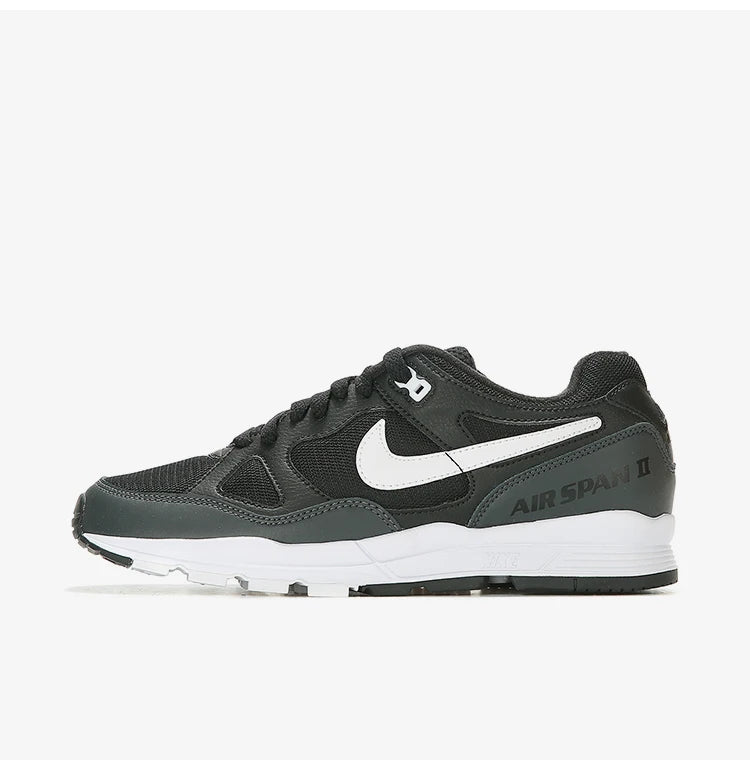 Nike Official Genuine Air Span II Men's Cushioned Wear-Resistant Low-Top Running Shoes AH8047-008