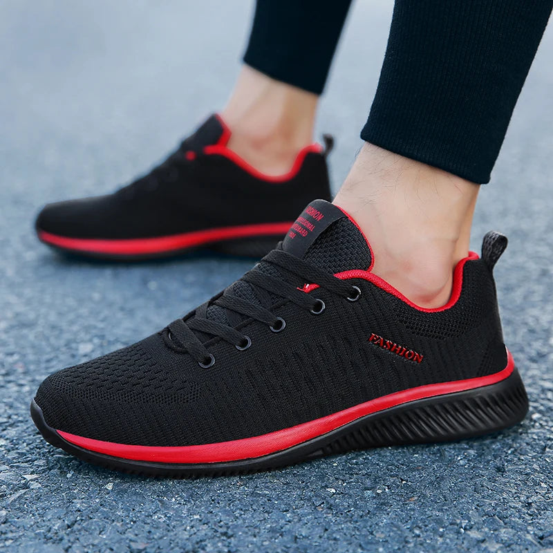 Løbesko til mænd, lette sportssko til kvinder, klassiske, åndbare casualsko i mesh, mokkasiner til mænd, sneakers