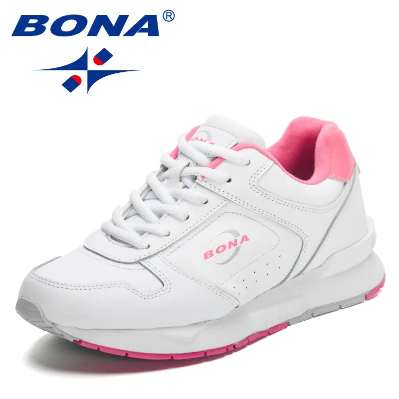 BONA New Designers Brand Classics Lehké tenisky Dámské módní běžecké boty Ležérní obuv na chůzi Dámská pohodlná obuv