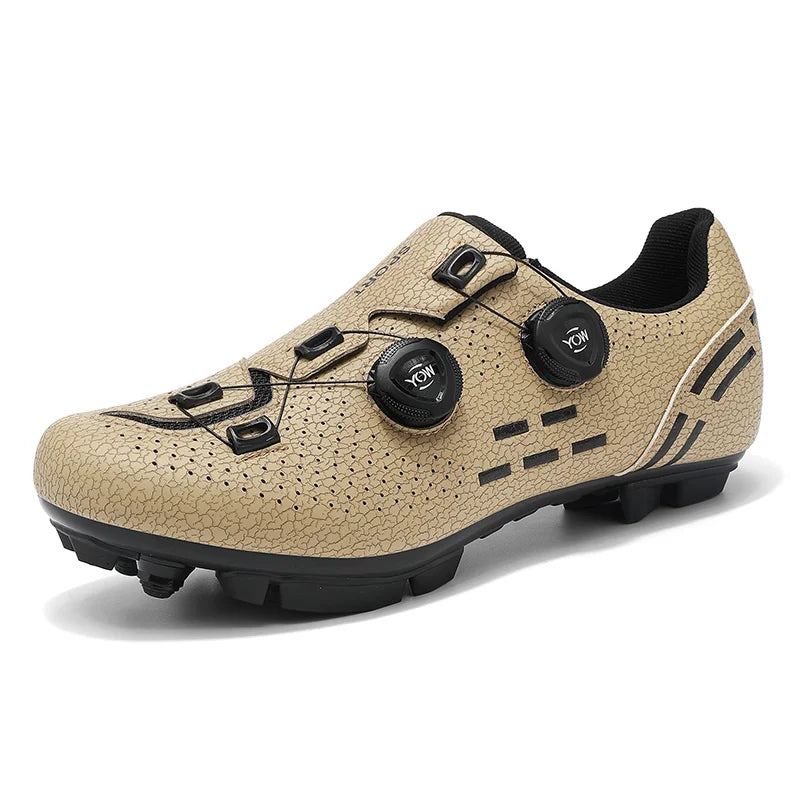 Sapatos de ciclismo para homem: sapatos profissionais de BTT e SPD; sapatos de corrida de montanha; sapatos de ciclismo de estrada SPD para mulher