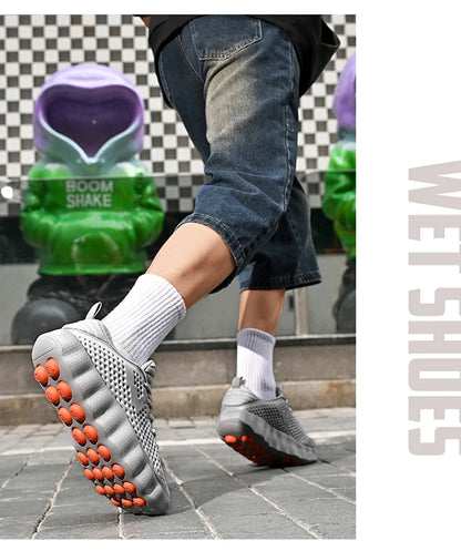 Men's Comfortable Casual Sneakers with Foot Sensing Massage Technology Women's Sports Breathable Lightweight Training Shoes