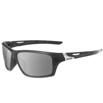 Occhiali da sole polarizzati Kapvoe da uomo alla moda, occhiali da ciclismo, occhiali UV400 per uomo e donna, occhiali da sole per guida, arrampicata e sport all’aperto