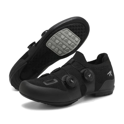 Men Mtb Cycling Shoes New Women Pink Self-Locking Cleats Speed Road Bicycle Shoes Flat Trail Racing SPD Mountain Bike Sneakers