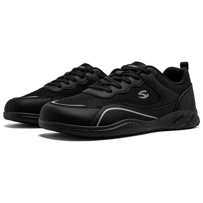 HOBIBEAR Men Wide Toe Shoes Barefoot Walking Sneakers Outdoor Travel Lace Up Running Shoes for Unisex