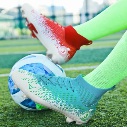 Größe 31–45: Herren-Fußballschuhe, Damen-Fußballschuhe, Kinder-Fußballschuhe, Trainingsschuhe, atmungsaktive Sportschuhe für Jugendliche