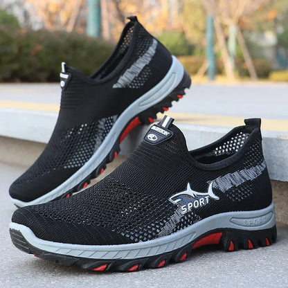 Sneakers estive da uomo Scarpe sportive da uomo in rete Scarpe sportive traspiranti Sneakers leggere in tela Scarpe economiche in saldo