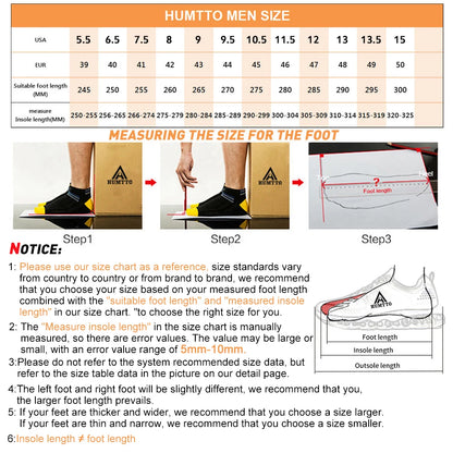 HUMTTO Waterproof Hiking Shoes Mountain Trekking Boots Black Camping Sneakers for Men Safety Climbing Sport Tactical Mens Shoes