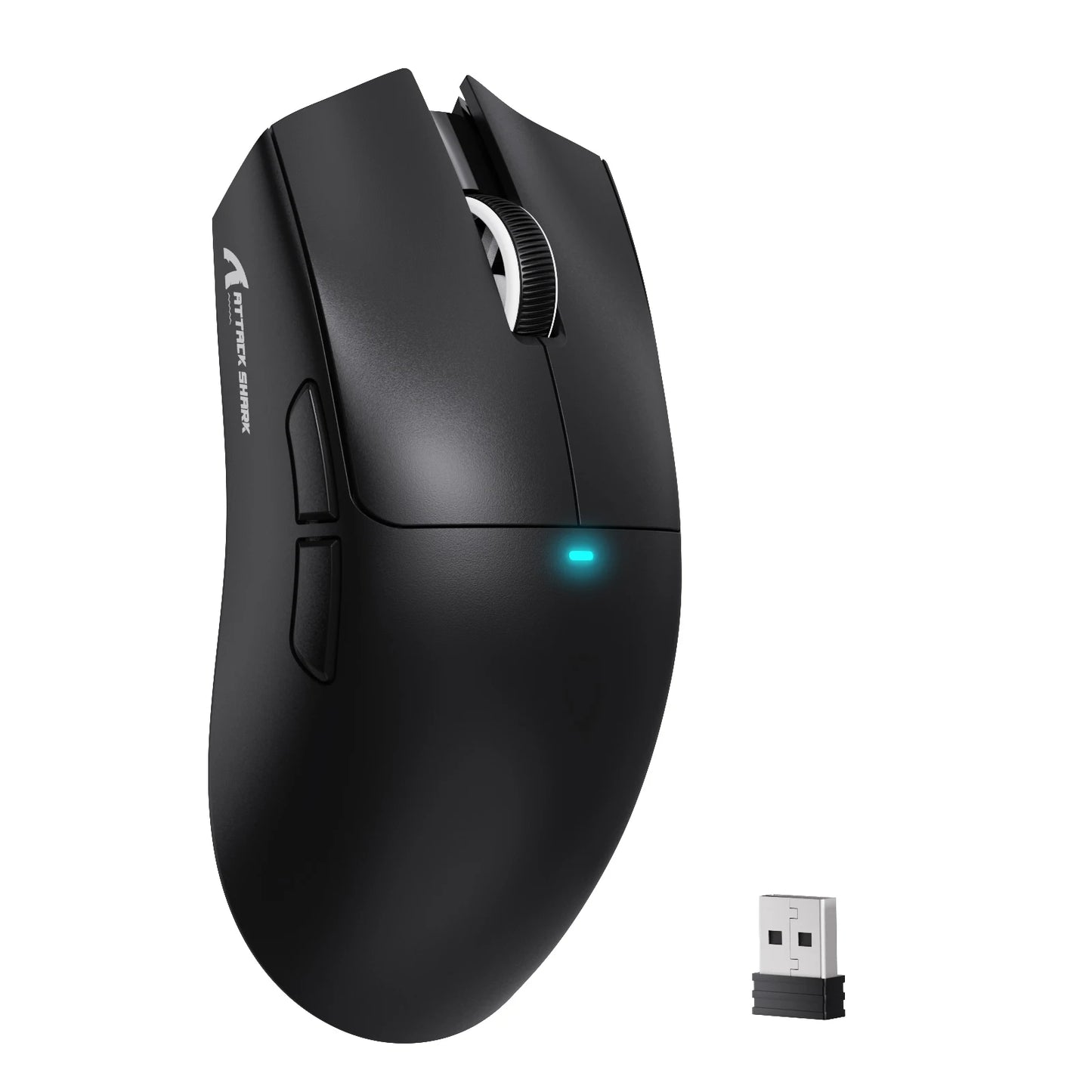 Bezdrôtová herná myš ATTACK SHARK X11SE, trojrežimová, ultraľahká 63g, so senzorom PAW3311, 22000 DPI, batéria 300mAh, dvojitý ovládač