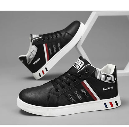 Skateboardsko til mænd 48 Casual høje sneakers til gåture Sportssko Åndbare hiphop-sko Gadesko Chaussure Homme