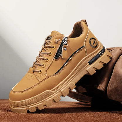 Chaussures de sport décontractées pour homme, pour la randonnée et les activités de plein air, tendance, mode urbaine, confortables, à semelle épaisse