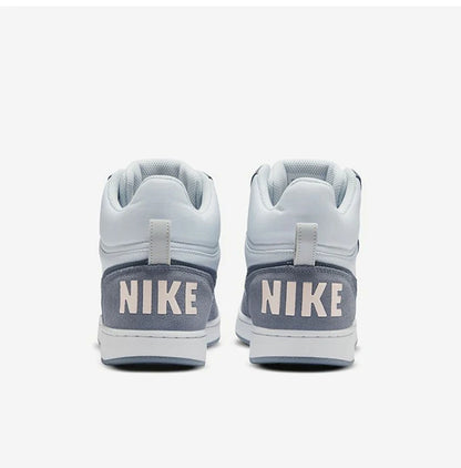 Nike official authentic COURT BOROUGH women's casual wear-resistant mid top board shoes 844907-005
