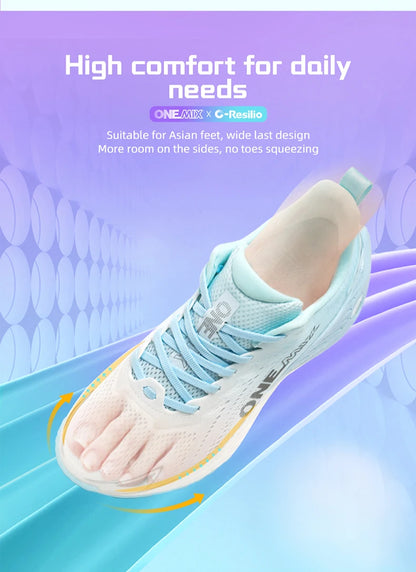 ONEMIX – codzienne buty do biegania, przewiewne letnie buty do joggingu, lekkie męskie buty na siłownię, damskie buty sportowe na świeżym powietrzu, amortyzowane buty sportowe dla mężczyzn