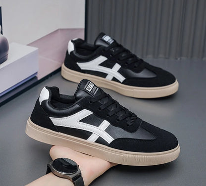 Herren-Freizeitschuhe – Leichte Freizeit- und Outdoor-Wanderschuhe – Sneaker – Rutschfeste flache Herrenschuhe