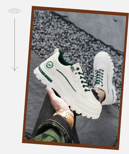 Chaussures de sport décontractées pour homme, pour la randonnée et les activités de plein air, tendance, mode urbaine, confortables, à semelle épaisse