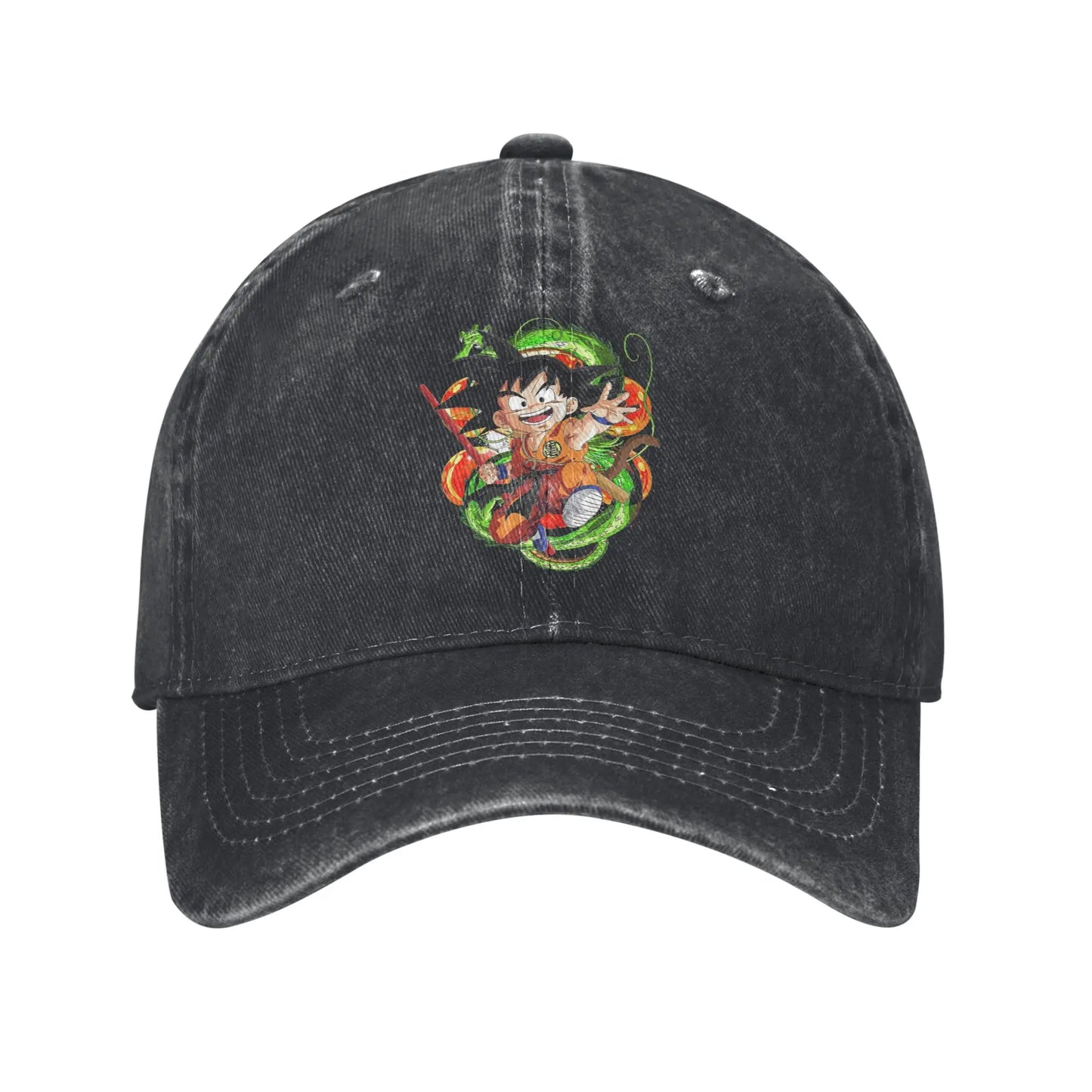 Dragon Ball Master Rosh TURTLE SCHOOL Unisex Baseball Cap  Distressed Washed Caps Hat Fashion Outdoor Unstructured Soft Headwear
