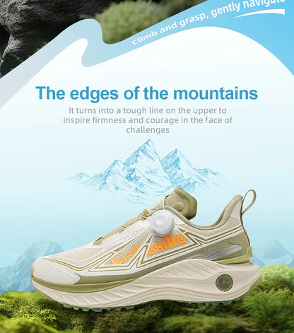 ONEMIX Sapatos Desportivos Casuais de Outono-Inverno para Viagens, Sapatos de Caminhada ao Ar Livre para Homem, Sapatos Leves e Antiderrapantes, Sapatos de Trekking para Homem