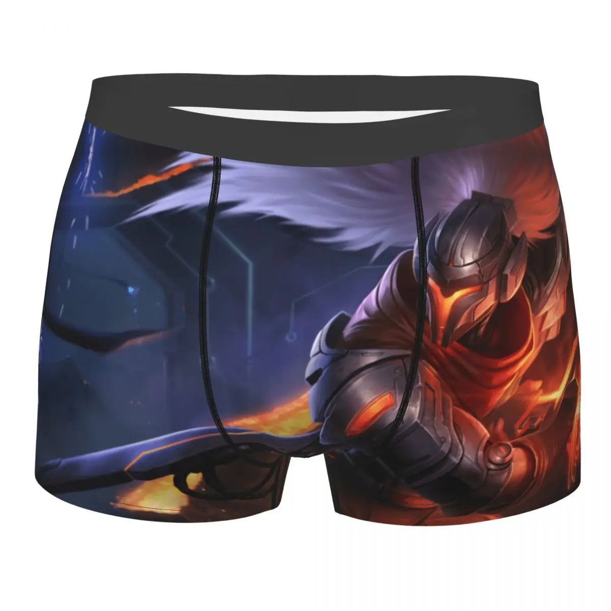 Ornn League of Legends LOL Jogos MOBA Cuecas Cuecas respiráveis Roupa interior masculina Calções sensuais Boxers