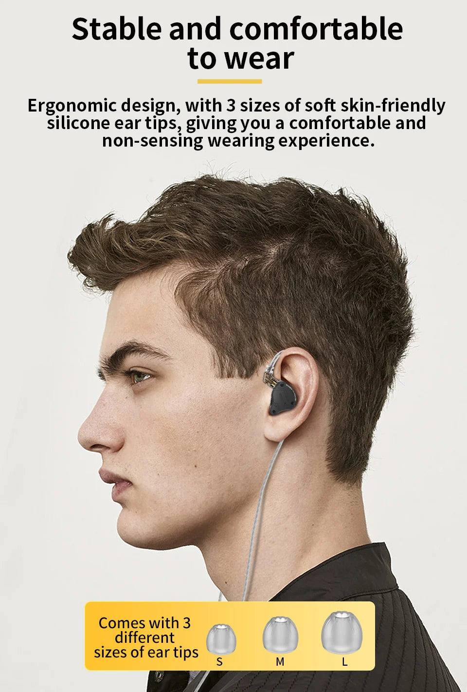 KZ ZS10 PRO X HiFi Hybrid Driver Earphones Metal In-Ear Monitor Headphones with Bass, Detachable Cable, Noise Isolation, and Microphone