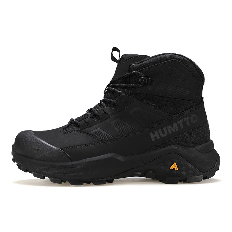 HUMTTO Hiking shoes Men's waterproof hunting Boots Tactical Desert Combat Ankle trekking Boots Male Women warm Leather Sneakers