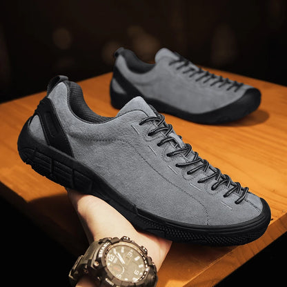 Adidași de trekking pentru bărbați, pantofi de mers pe jos, pantofi de drumeție pentru bărbați cu talpă joasă, pantofi sport antiderapanti pentru activități în aer liber, mărime mare pentru bărbați 47
