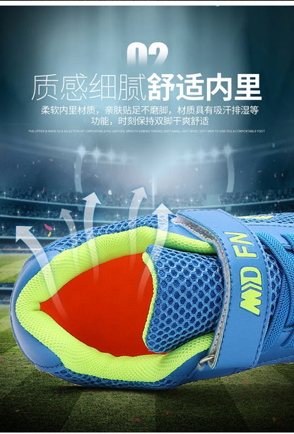 Personnalité : élégantes et confortables, baskets de sport pour garçons et filles, pour l'entraînement, en salle ou en extérieur, sur gazon, pour les jeunes et les étudiants, chaussures de football, pointures 29 à 39#
