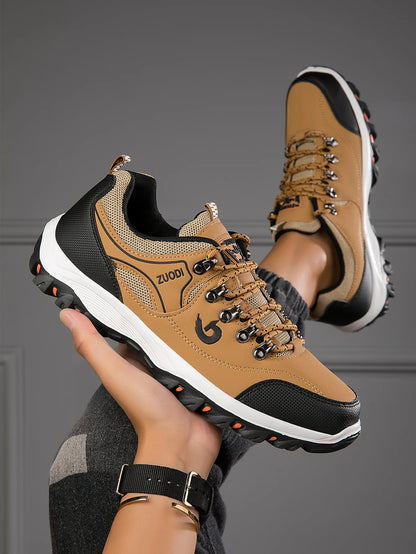 Chaussures de randonnée pour homme - Chaussures de sport de randonnée respirantes - Chaussures de sport ultra-légères pour la randonnée, le camping et la course à pied en plein air - Chaussures de sport antidérapantes