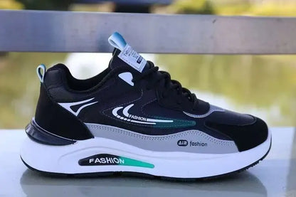 Chaussures pour hommes chaussures légères en cuir Pu chaussures décontractées 2025New baskets pour hommes mode hommes chaussures de Tennis respirant Sport chaussure de course