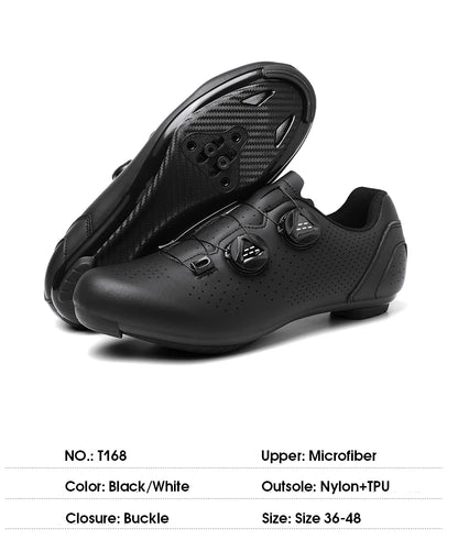 Buty rowerowe MTB dla mężczyzn, sportowe buty do jazdy po bezdrożach i szosie, płaskie buty do szybkiej jazdy na rowerze, obuwie do rowerów górskich z blokami SPD
