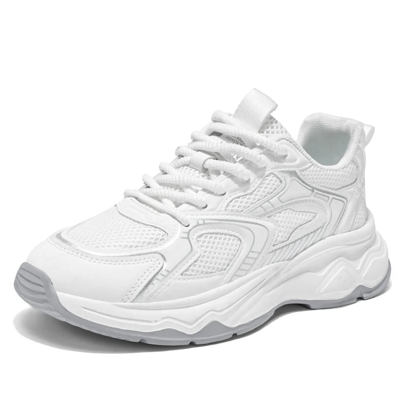 Baskets décontractées pour hommes, printemps-été, semelle souple, antidérapantes, respirantes, chaussures de course en plein air, chaussures de sport Joker pour jeunes