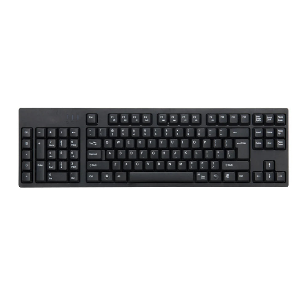 Multimedia 109 Keys Mechanical Gamer Keyboard Left Hand Ergonomic Keyboard + Dual USB HUB Keyboard Wired Keyboard for Laptop PC