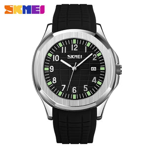 Skmei 9286 Top Brand Luxury Date Sports Silicone Watches Clock For Men Male Relogio Masculino Quartz Movement Wristwatches