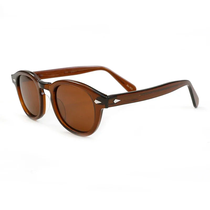 Polarized Sunglasses Men Sun Glasses Woman Johnny Depp Lemtosh Luxury Brand Vintage Acetate Frame Goggles