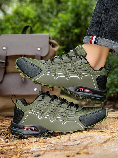 Men's Hiking Shoes Waterproof All-Terrain Outdoor Sneakers Non-Slip for Trekking Camping Tactical Training  Outdoor Cycling