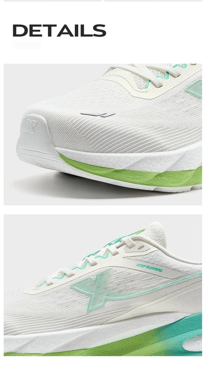 Xtep Lingbu 2.0 Running Shoes Male 2025 Spring ACE Support Feather Foam Sports Shoes Stability Advanced Sneakers 875119110001